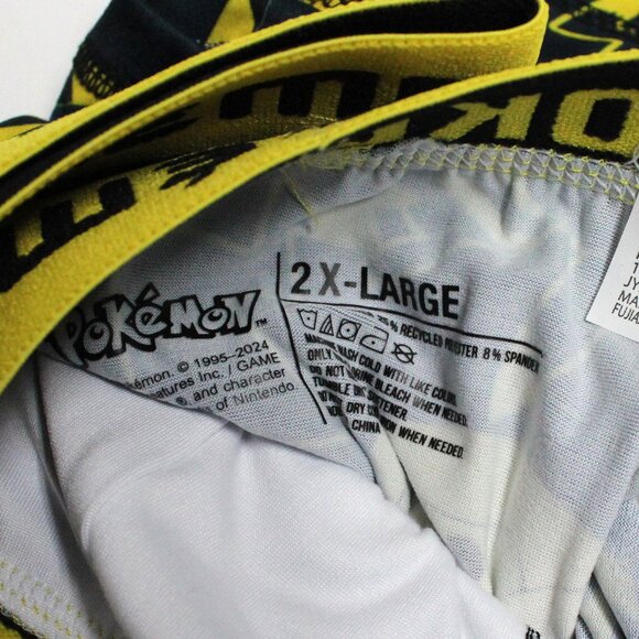 2 Pack Men's 2XL 44-46 Pokemon Boxer Briefs - NWT - Picture 6 of 9